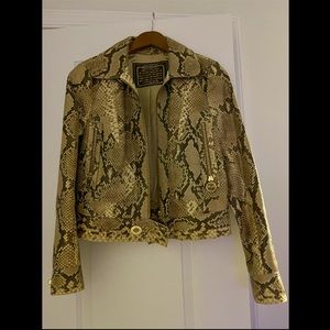 Coach Python Kate Jacket size 8 in very good condition
